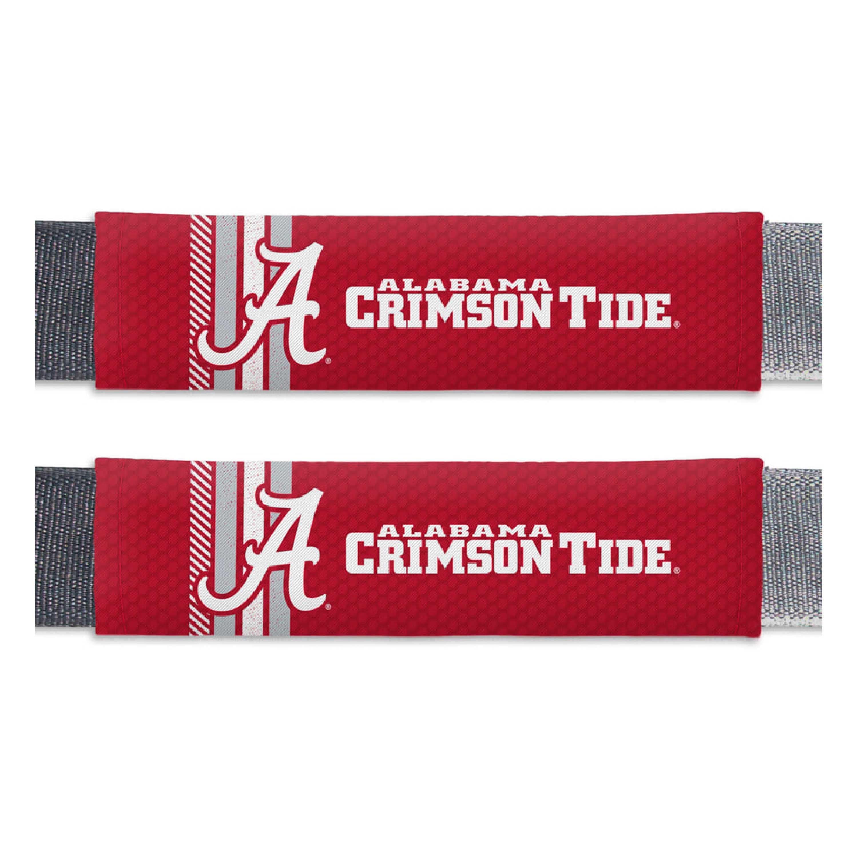 Alabama Crimson Tide Team Color Rally Seatbelt Pad - 2 Pieces - Alabama