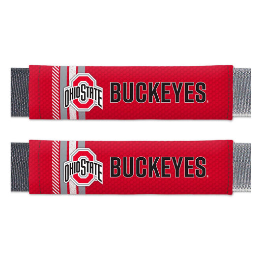 Ohio State Buckeyes Team Color Rally Seatbelt Pad - 2 Pieces - Ohio State