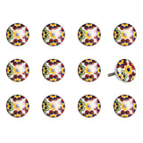 1.5" X 1.5" X 1.5" Yellow Blue And Red Knobs 12 Pack - Homeroots - Flyclothing LLC