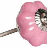 1.5" X 1.5" X 1.5" Pink Silver Asnd Red Knobs 12 Pack - Homeroots