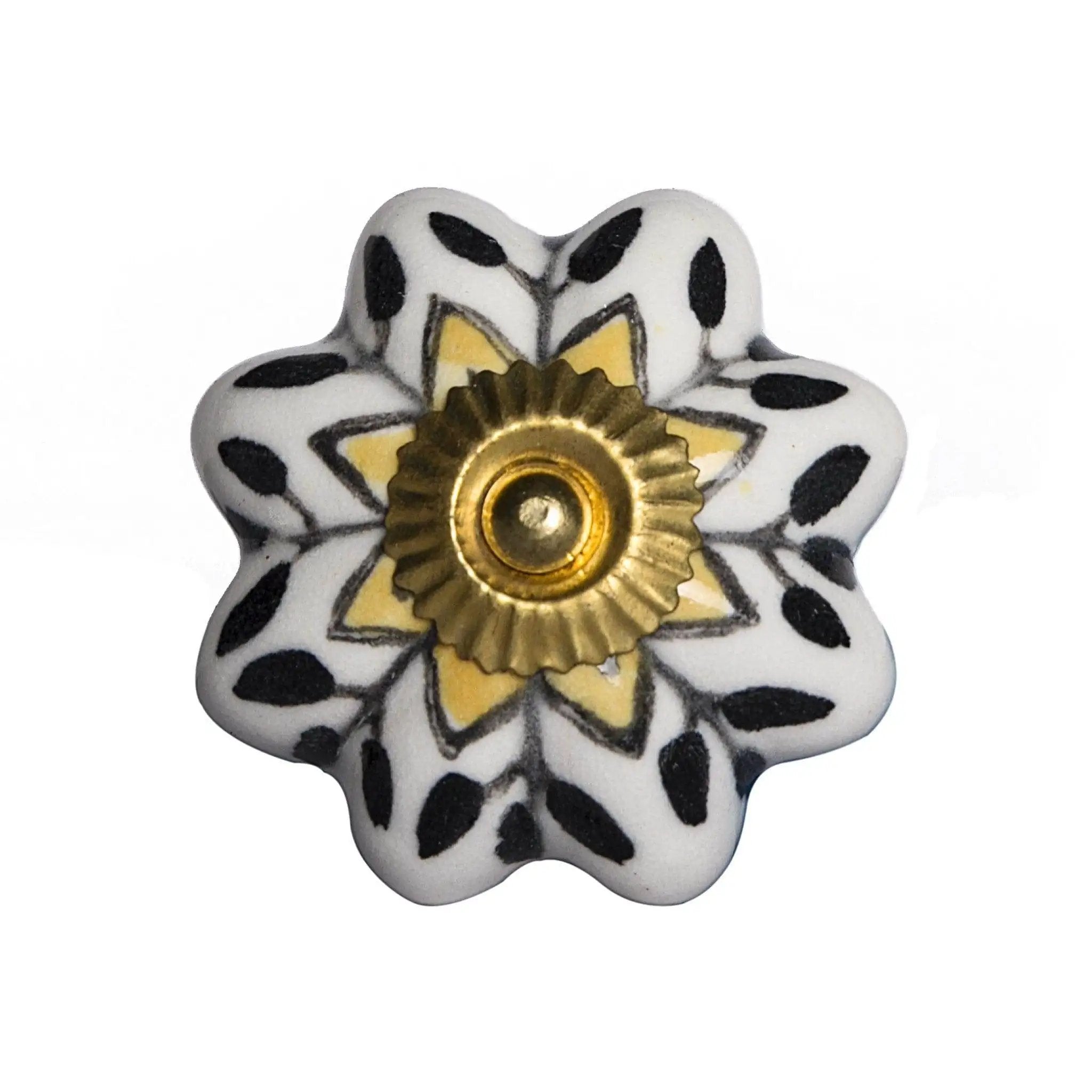 1.5" X 1.5" X 1.5" Yellow Blue And Red Knobs 12 Pack - Homeroots - Flyclothing LLC