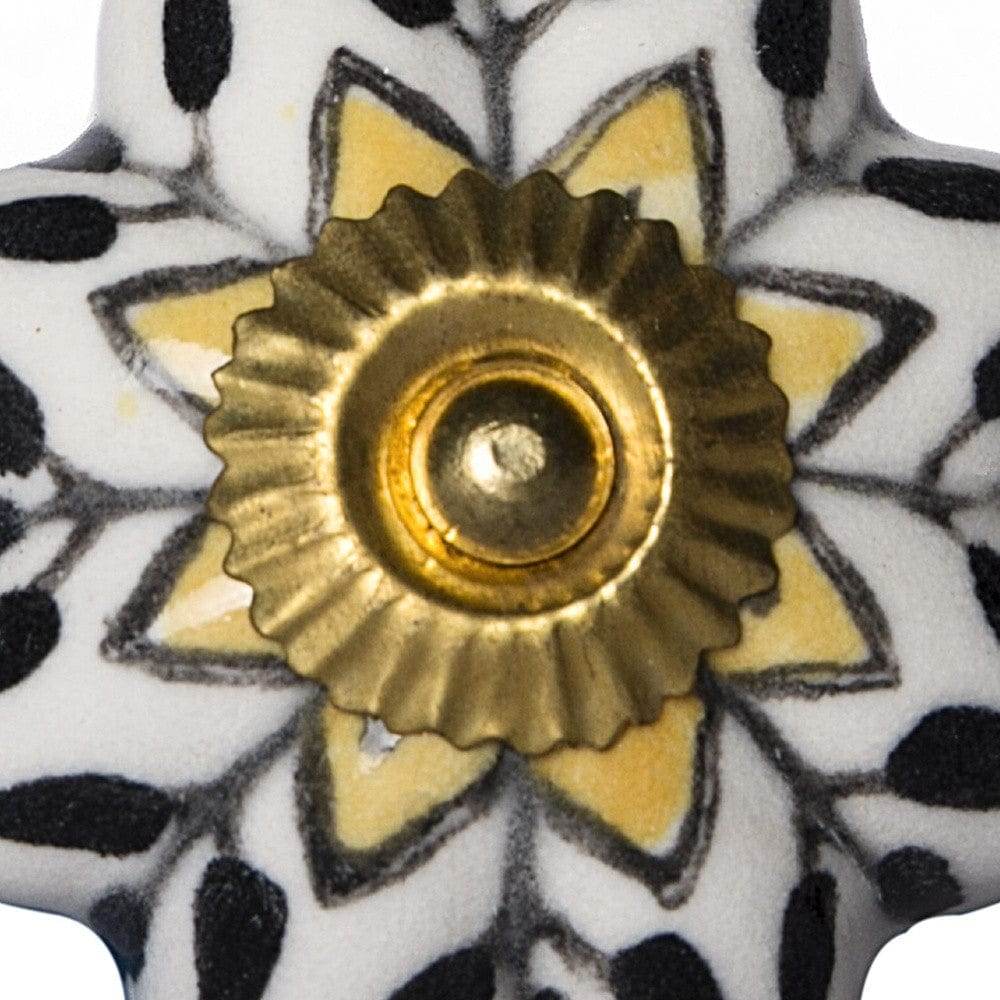 1.5" X 1.5" X 1.5" Yellow Blue And Red Knobs 12 Pack - Homeroots - Flyclothing LLC