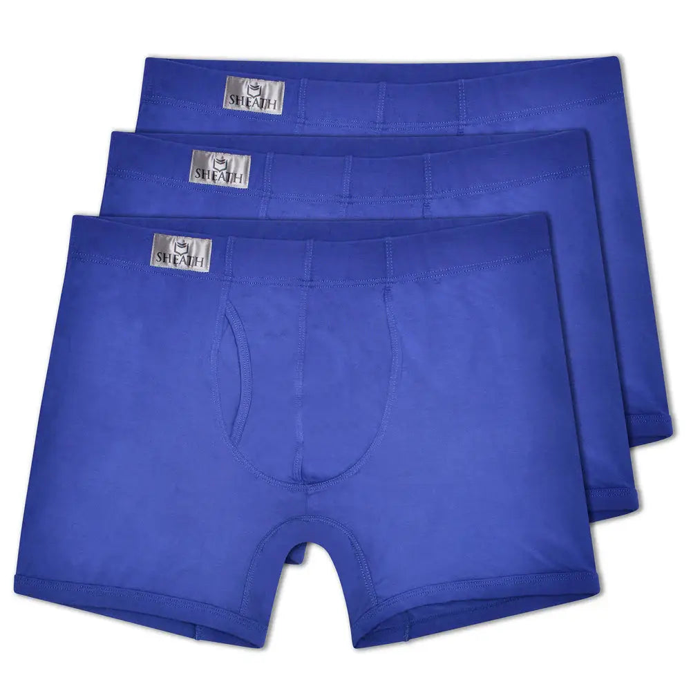 SHEATH 3.21 Modal Men's Pouch Boxer Brief 5" (3 Pack) - SHEATH UNDERWEAR - Flyclothing LLC