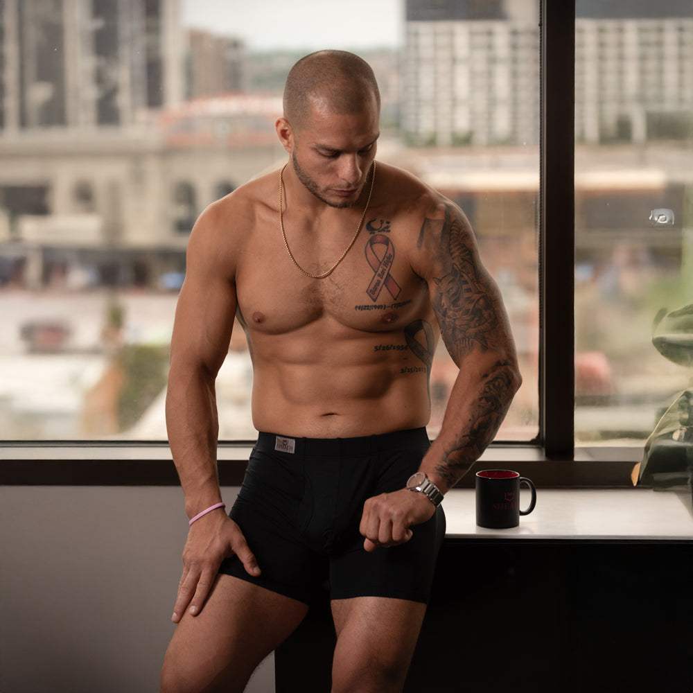 SHEATH 3.21 Modal Men's Pouch Boxer Brief 5" - SHEATH UNDERWEAR - Flyclothing LLC