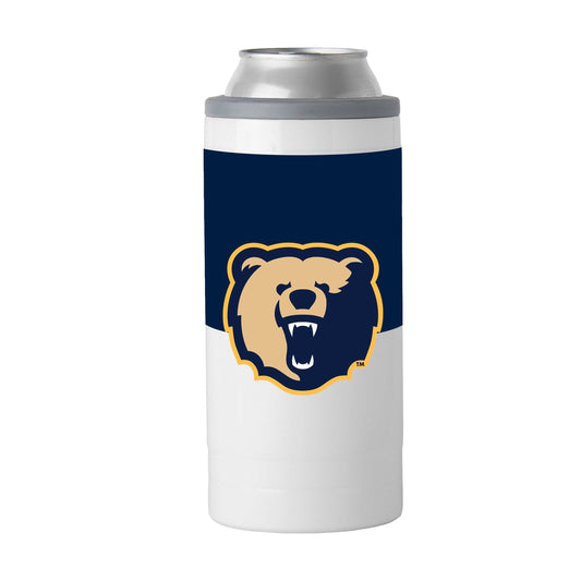 Morgan State 12oz Colorblock Slim Can Coolie - Logo Brands - Flyclothing LLC