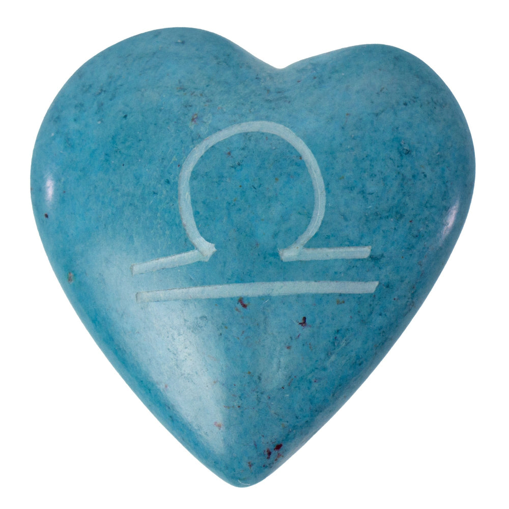 Zodiac Soapstone Hearts, Pack of 5: LIBRA - SMOLArt - Flyclothing LLC