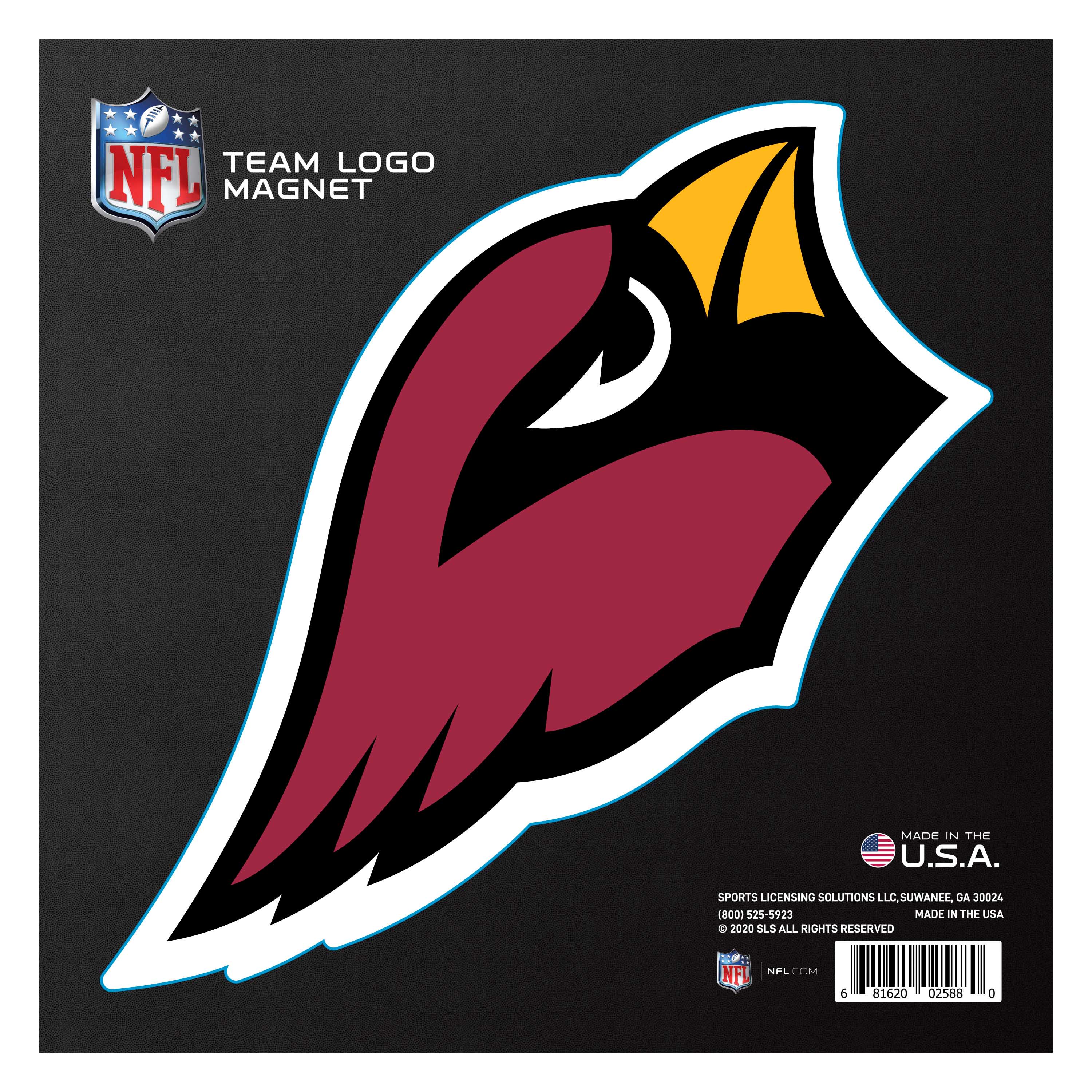 Arizona Cardinals Large Team Logo Magnet 10" (8.7329"x8.3078") - Arizona Cardinals