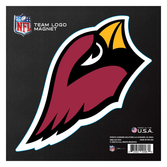 Arizona Cardinals Large Team Logo Magnet 10" (8.7329"x8.3078") - Arizona Cardinals