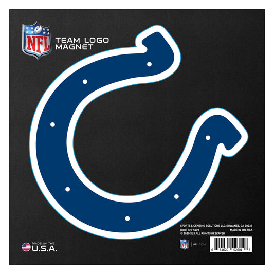 Indianapolis Colts Large Team Logo Magnet 10" (8.7329"x8.3078") - Indianapolis Colts