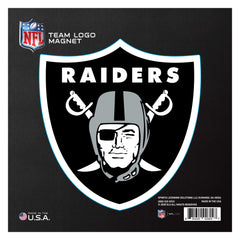 Las Vegas Raiders Large Team Logo Magnet 10" (8.7329"x8.3078") - Las Vegas Raiders