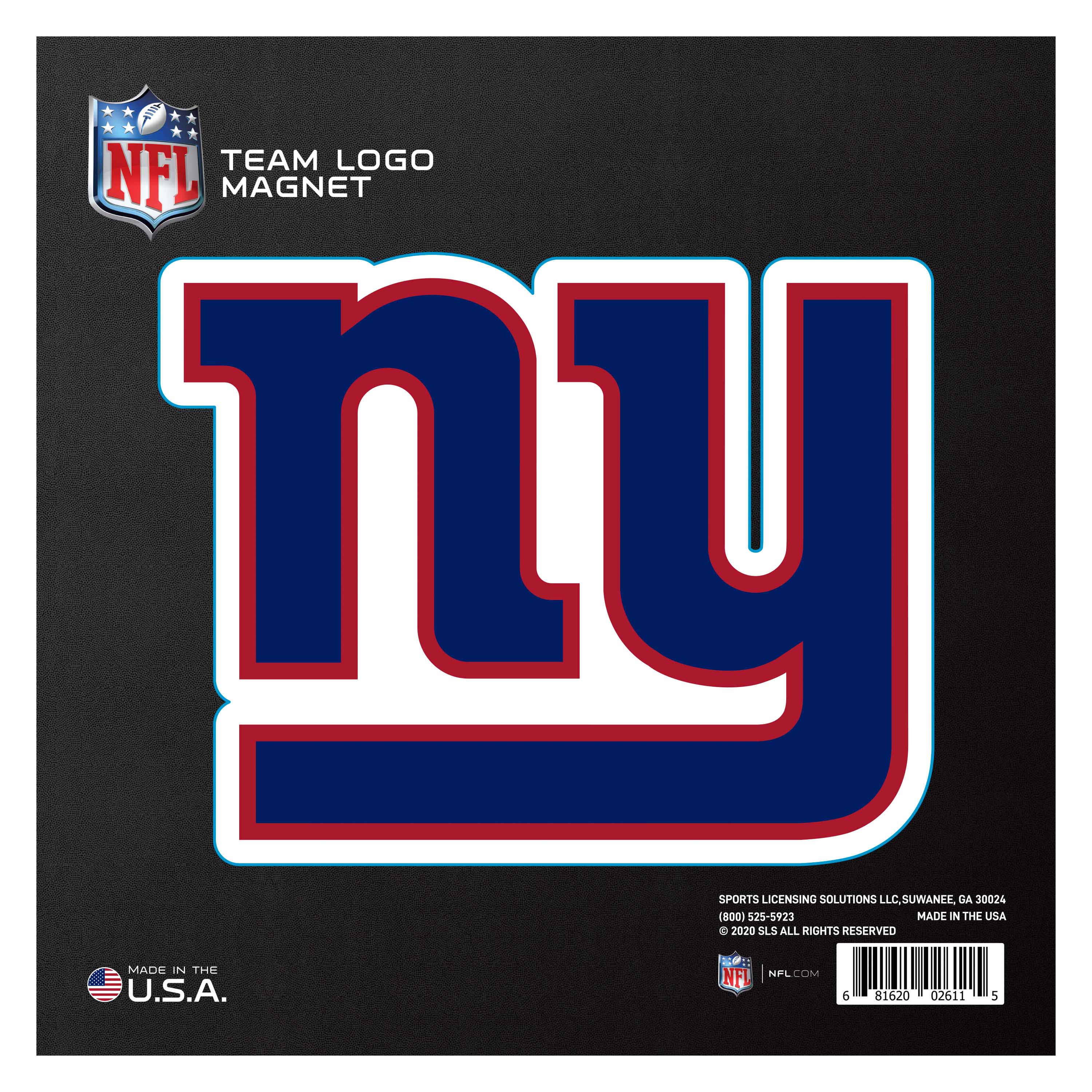 New York Giants Large Team Logo Magnet 10" (8.7329"x8.3078") - New York Giants
