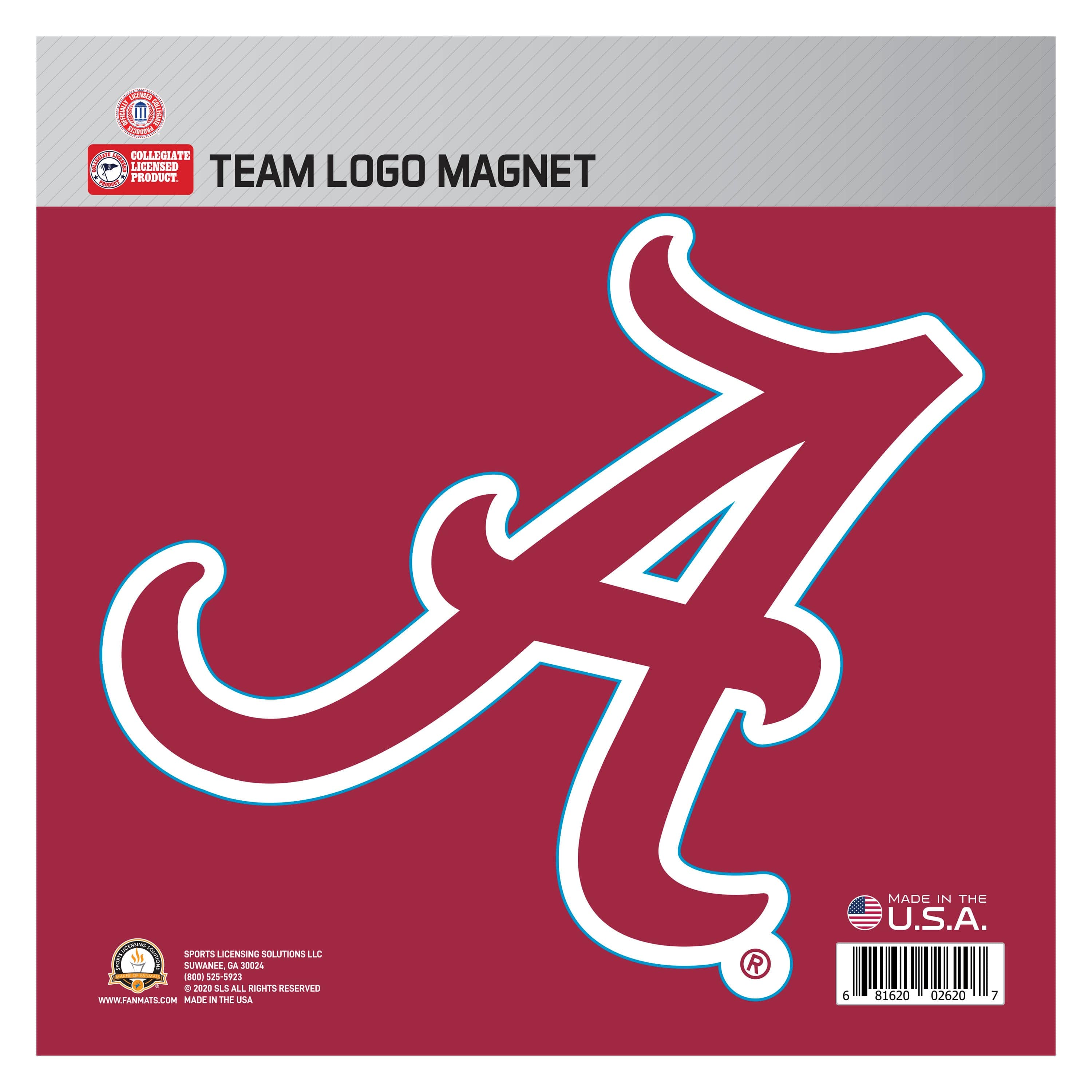 Alabama Crimson Tide Large Team Logo Magnet 10" (8.7329"x8.3078") - Alabama