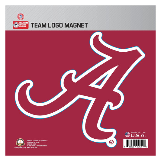 Alabama Crimson Tide Large Team Logo Magnet 10" (8.7329"x8.3078") - Alabama