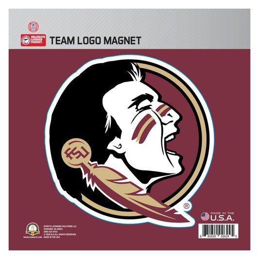 Florida State Seminoles Large Team Logo Magnet 10" (8.7329"x8.3078") - Florida State