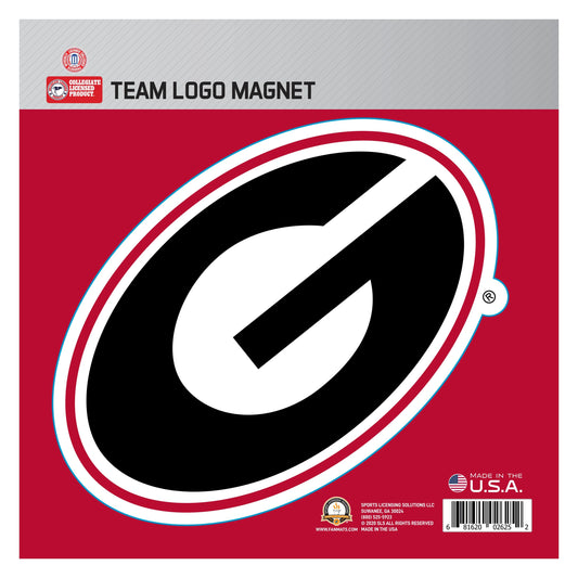 Georgia Bulldogs Large Team Logo Magnet 10" (8.7329"x8.3078") - Georgia