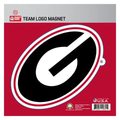 Georgia Bulldogs Large Team Logo Magnet 10" (8.7329"x8.3078") - Georgia