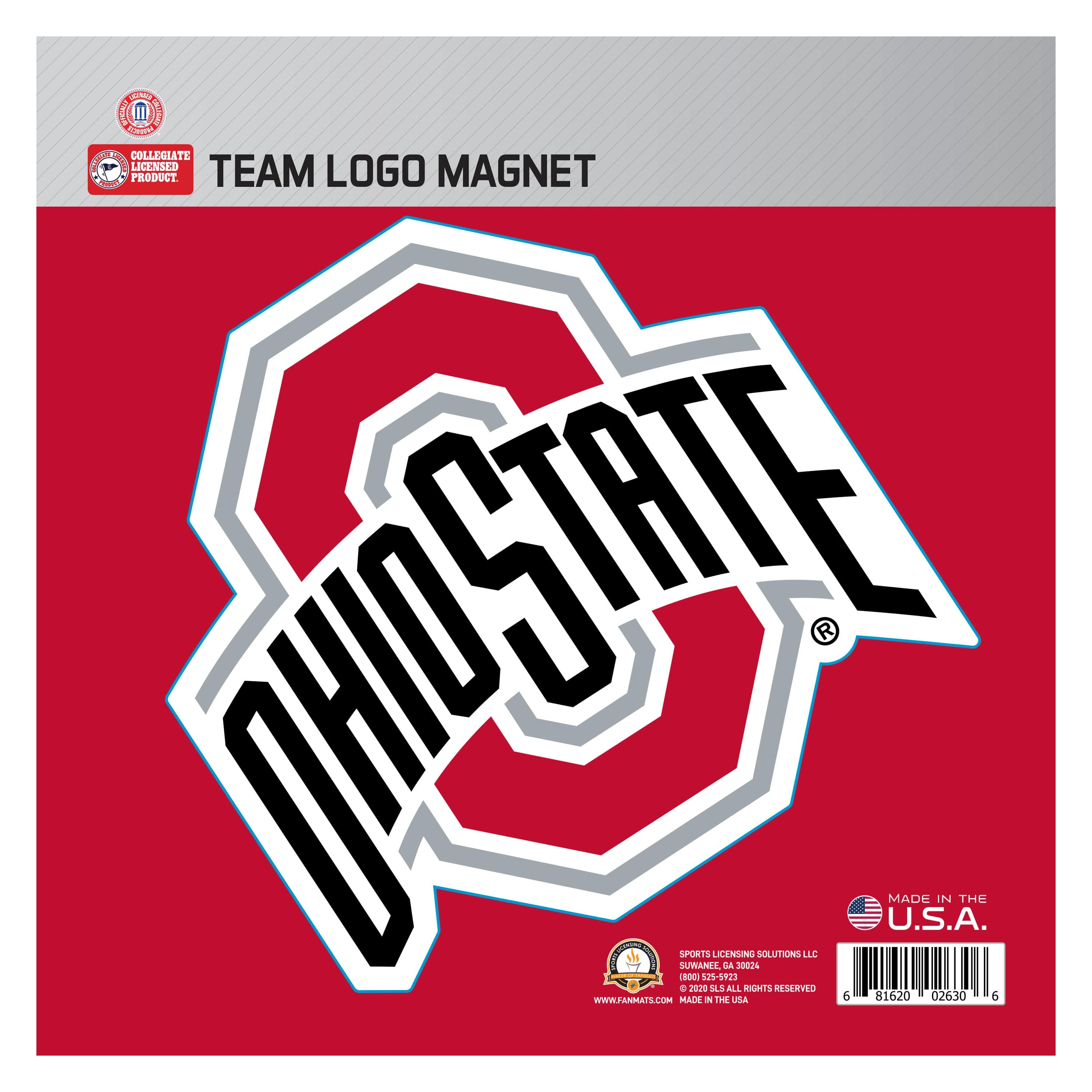Ohio State Buckeyes Large Team Logo Magnet 10" (8.7329"x8.3078") - Ohio State