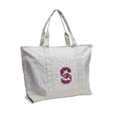 South Carolina State Leopard Pattern Tote - Logo Brands - Flyclothing LLC