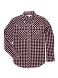 Women's Ely Walker Black Check Western Snap Shirt - Ely Cattleman