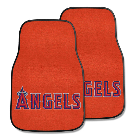 Los Angeles Angels Front Carpet Car Mat Set - 2 Pieces - Los Angeles Angels