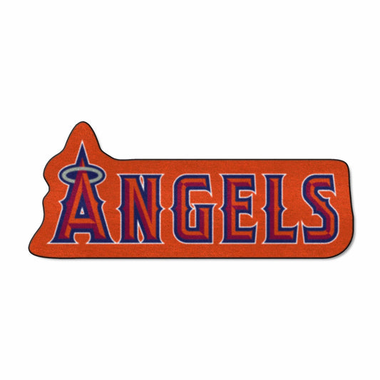 Los Angeles Angels Mascot Rug "Angels" Wordmark - Los Angeles Angels