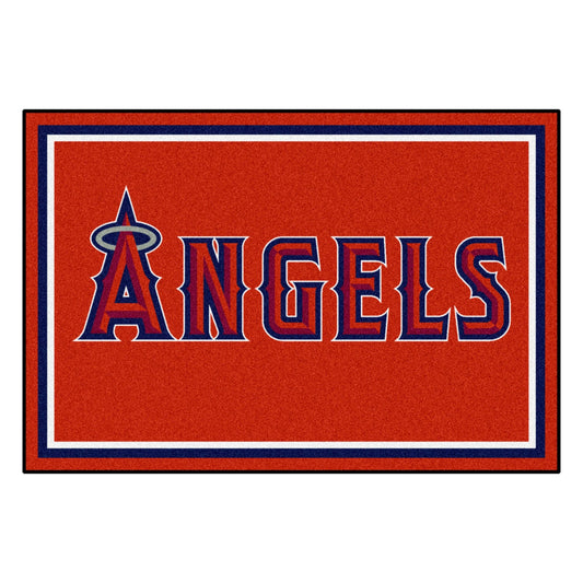 Los Angeles Angels 5ft. x 8 ft. Plush Area Rug - Los Angeles Angels