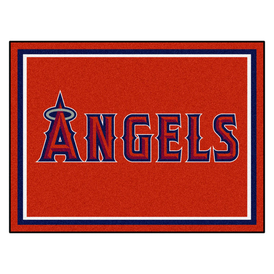 Los Angeles Angels 8ft. x 10 ft. Plush Area Rug - Los Angeles Angels