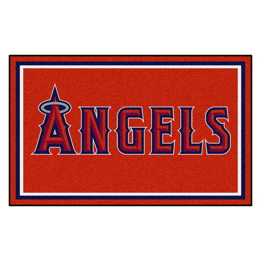 Los Angeles Angels 4ft. x 6ft. Plush Area Rug - Los Angeles Angels
