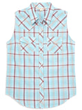 Women's Ely Cattleman Plaid Sleeveless Shirt - Ely Cattleman