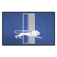 Detroit Lions Starter Mat Accent Rug - 19in. x 30in., NFL Vintage - Detroit Lions
