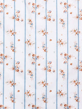 Women's Ely Wallpaper Floral Stripe Print Sleeveless Shirt - Ely Cattleman - Flyclothing LLC