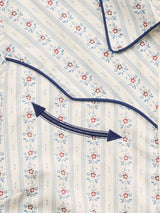 Women's Ely Walker Ecru Wallpaper Floral Print Western Snap Shirt - Ely Cattleman - Flyclothing LLC
