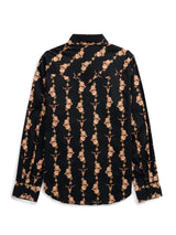 Women's Ely & Walker Black Rose Print Western Snap Shirt - Ely Cattleman - Flyclothing LLC