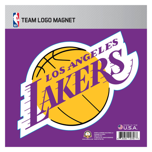 Los Angeles Lakers Large Team Logo Magnet 10" (8.7329"x8.3078") - Los Angeles Lakers