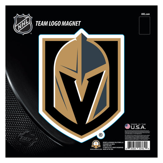 Vegas Golden Knights Large Team Logo Magnet 10" (8.7329"x8.3078")