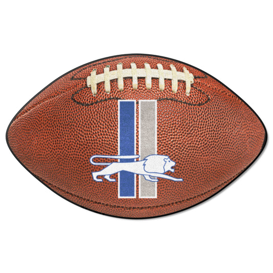 Detroit Lions Football Rug - 20.5in. x 32.5in., NFL Vintage - Detroit Lions