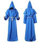 Halloween Costume Medieval Friar Wizard Costume - My Store - Flyclothing LLC