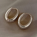 Minimalist Versatile Square Earrings, Fashion Commuter Ear Jewelry, Teardrop Hoop Earrings, Women Huggie Earrings, Vintage Costume Jewelry Wholesale - My Store - Flyclothing LLC