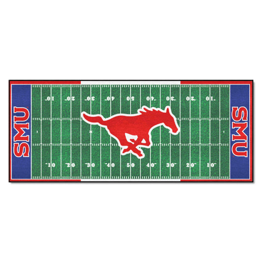 SMU Mustangs Field Runner Mat - 30in. x 72in.