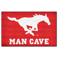 SMU Mustangs Man Cave Ulti-Mat Rug - 5ft. x 8ft.