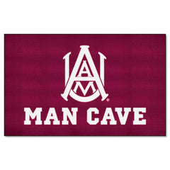 Alabama A&M Bulldogs Man Cave Ulti-Mat Rug - 5ft. x 8ft. - Alabama A&M