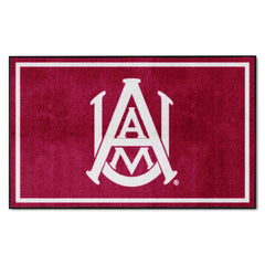 Alabama A&M Bulldogs 4ft. x 6ft. Plush Area Rug - Alabama A&M
