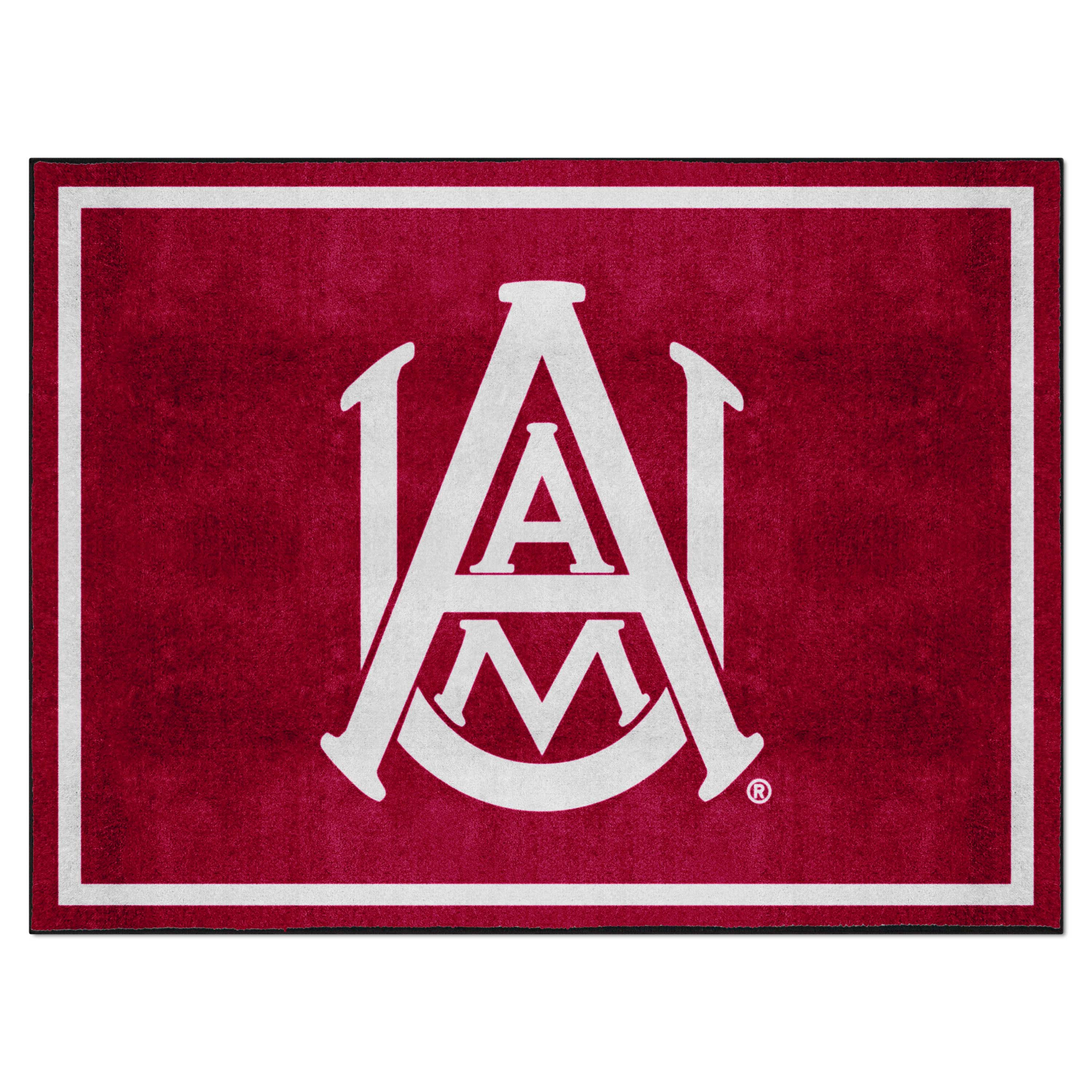 Alabama A&M Bulldogs 8ft. x 10 ft. Plush Area Rug - Alabama A&M