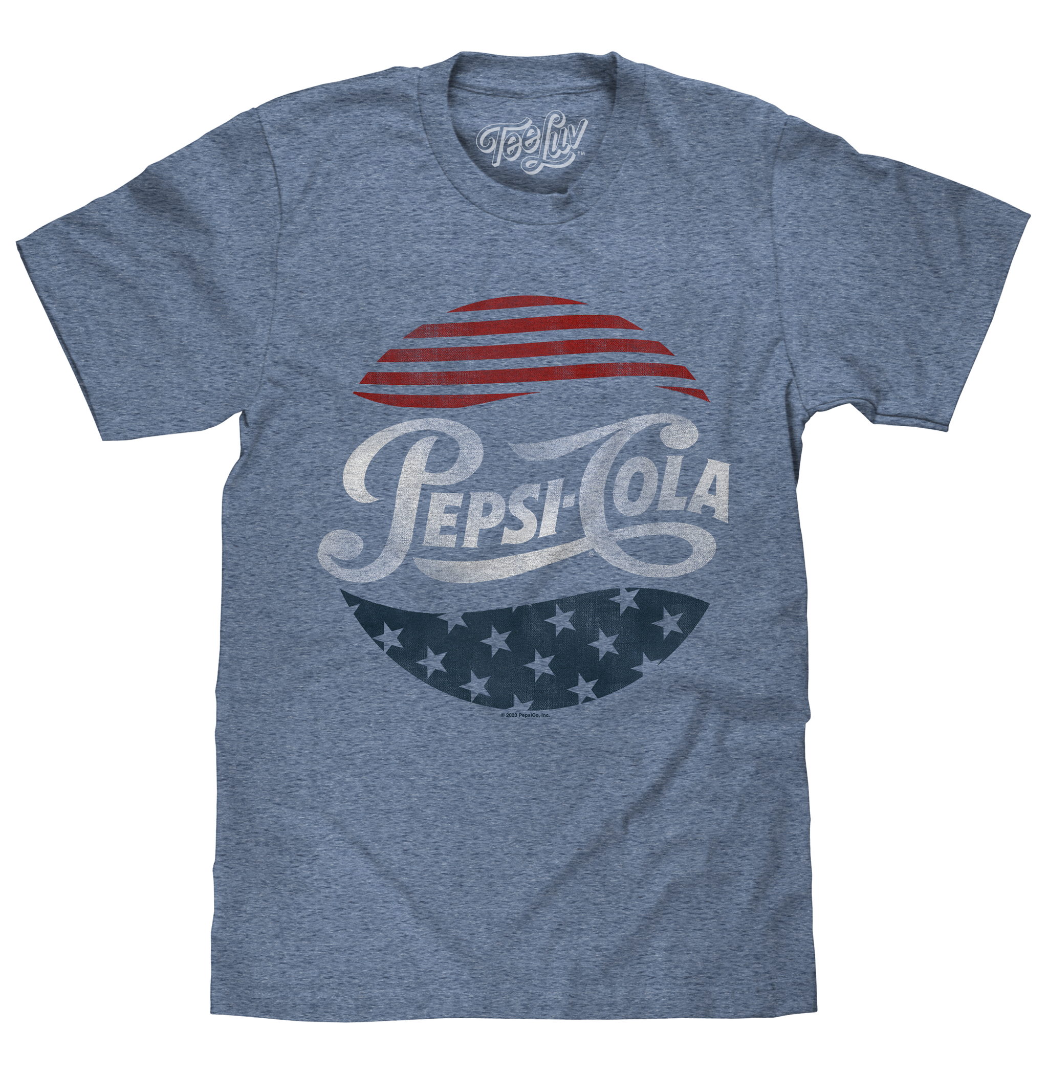 Patriotic Pepsi Cola T-Shirt - Blue