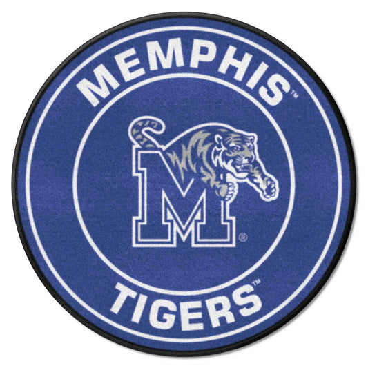 Memphis Tigers Roundel Rug - 27in. Diameter - Memphis