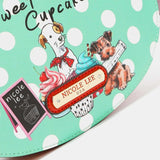 Nicole Lee USA Vegan Leather Polka Dot Shoulder Bag - Trendsi - Flyclothing LLC