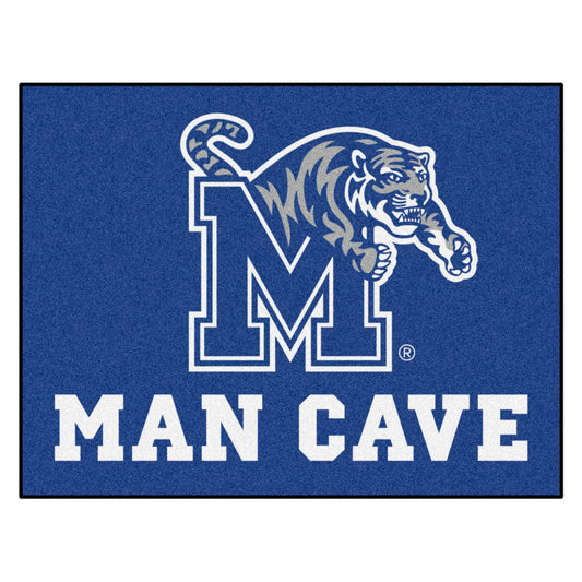 Memphis Tigers Man Cave All-Star Rug - 34 in. x 42.5 in. - Memphis