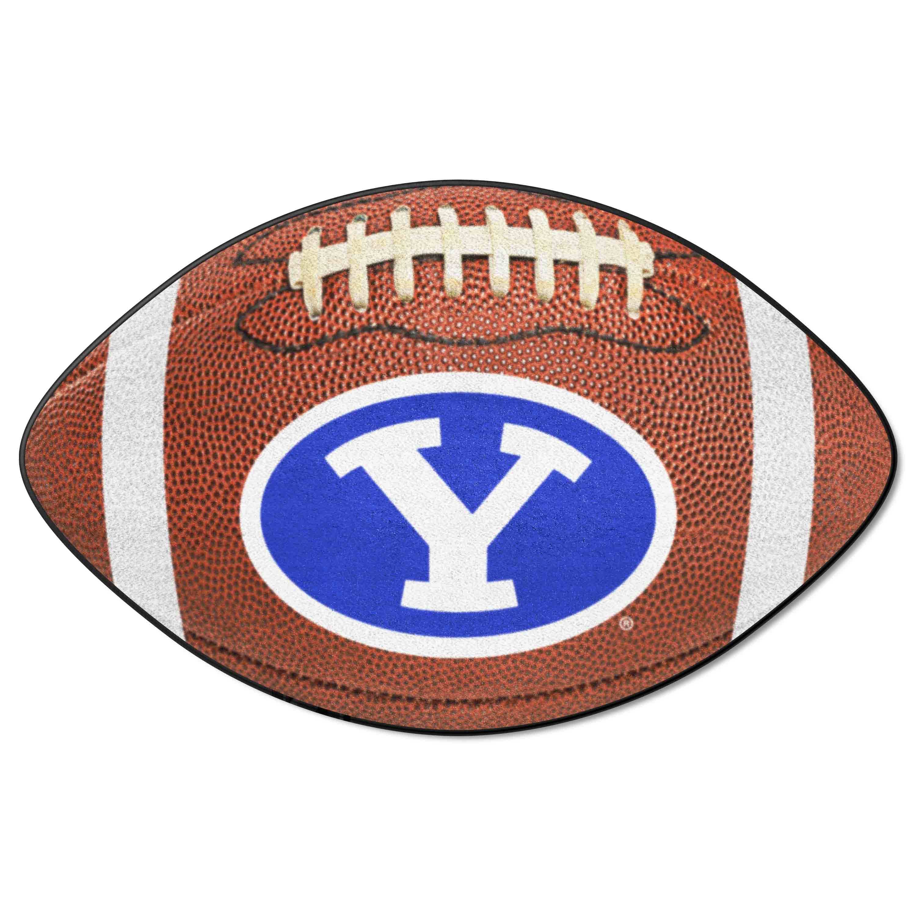BYU Cougars Football Rug - 20.5in. x 32.5in. - BYU