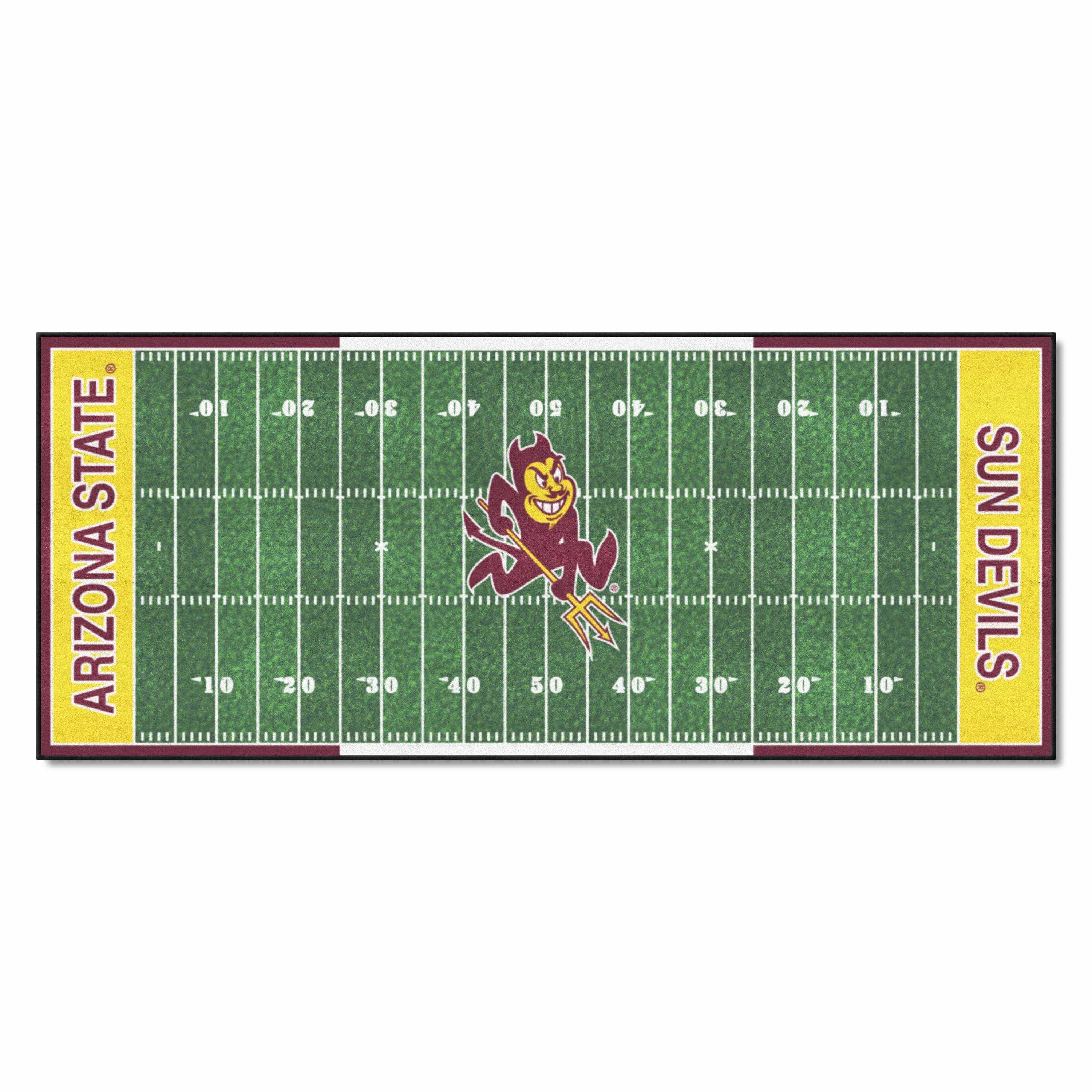 Arizona State Sun Devils Field Runner Mat - 30in. x 72in., Sparky Logo - Arizona State