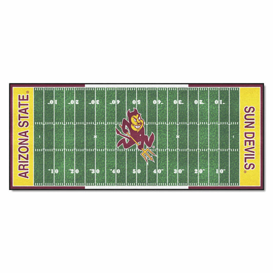 Arizona State Sun Devils Field Runner Mat - 30in. x 72in., Sparky Logo - Arizona State